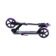 Самокат 2-колесный Liquid 180 мм, черный/фиолетовый