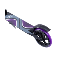 Самокат 2-колесный Liquid 180 мм, черный/фиолетовый