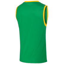 Майка баскетбольная JBT-1020-034, зеленый/желтый, детская