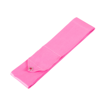 Лента для художественной гимнастики AGR-301 4м, с палочкой 46 см, розовый