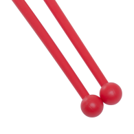 Булавы для художественной гимнастики У714, 35 см, красные