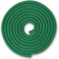 Скакалка для художественной гимнастики Утяжеленная 150 г INDIGO SM-121 2,5 м Зеленый