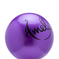 Мяч для художественной гимнастики AGB-201 15 см, фиолетовый