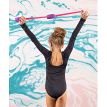 Булавы для художественной гимнастики Exam, 40,5 см, фиолетовый/розовый