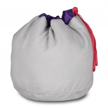 Чехол для мяча гимнастического утепленный INDIGO SM-335 34*24 см Фиолетовый