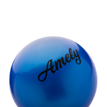 Мяч для художественной гимнастики AGB-101, 19 см, синий