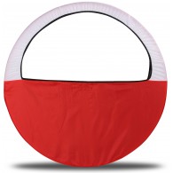 Чехол для обруча (Сумка) "Триколор" INDIGO SM-263 60-90 см Бело-сине-красный