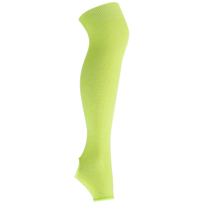 Гетры гимнастические разогревочные Stella Lime, шерсть, 50 см