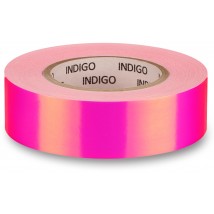 Обмотка для обруча на подкладке INDIGO зеркальная RAINBOW IN151 20мм*14м Розово-фиолетовый