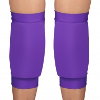 Наколенник для гимнастики и танцев INDIGO NORA удлинённый усиленный SM-377 Фиолетовый