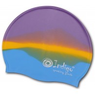 Шапочка для плавания силиконовая INDIGO 110 SC Мультицвет
