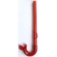 Трубка для плавания детская (с загубником, маскодержатель) 1161 (H029) Красный