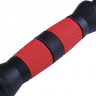 Гриф гантельный Voitto 45 см (металлопластиковый), d-25 мм, RED